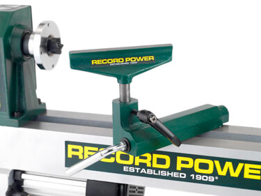 Podtrzymka dłuta tokarskiego w tokarce DML250 Record Power