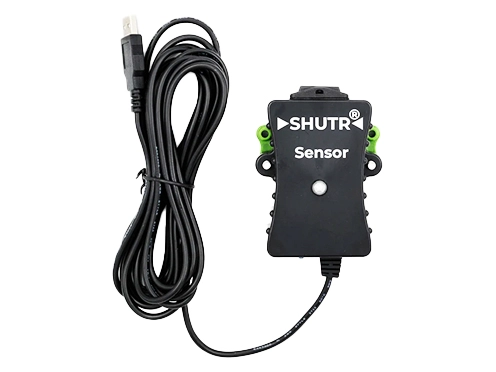 Czujnik SHUTR i przewód zasilający (4 m) zakończony wtyczką USB