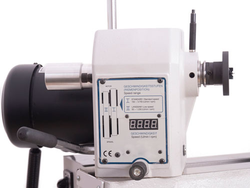 Wrzeciennik z elektroniczną regulacją prędkości