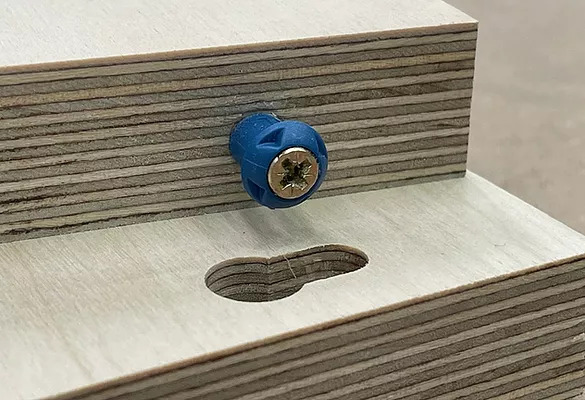 Szablon Peanut Mini - osadzanie złączki