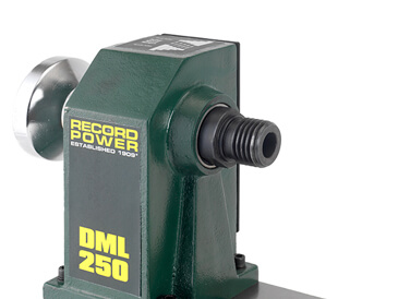 Wrzeciono w mini tokarce DML250 Record Power