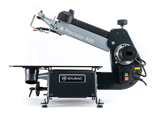 Przedni widok wyrzynarki EXMAC Precision 400