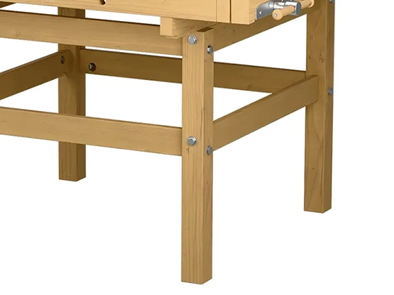 Klasyczna drewniana podstawa Drewniany stelaż stołu EDU 1300 Sjobergs