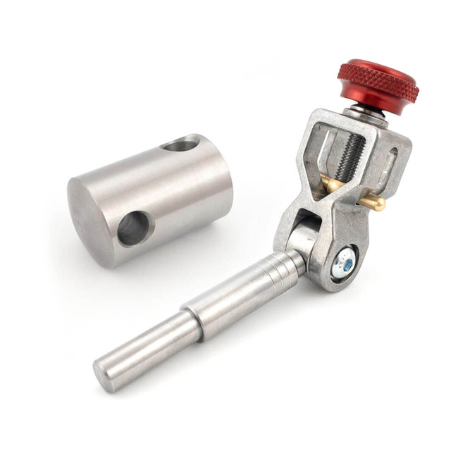 Przyrząd do ostrzenia dłut z profilem paznokciowym