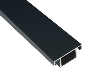 Poprzeczka wzmacniająca do moskitiery drzwiowej antracyt RAL 7016 A4 - 3.2m