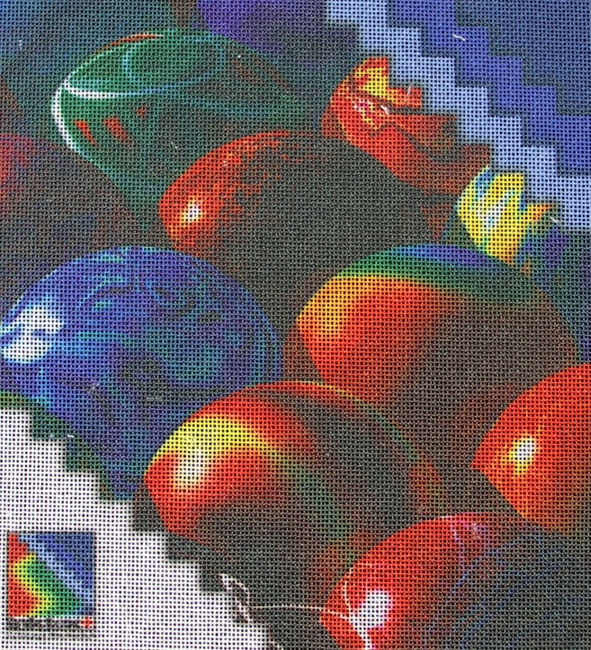 Poliester 9696-2055 błękit manganowy, szer. 153 cm - 1 mb.