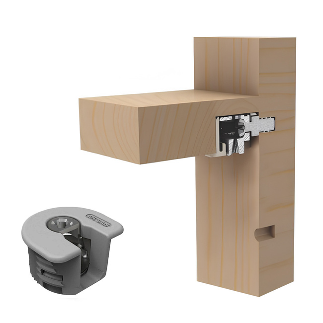 Złączka RAFFIX 20 Locked do płyt od 18mm + trzpień 6x11 mm