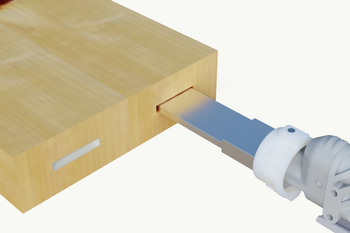 Dysza uniwersalna do czopów - dwustronna 30 x 5,5 x 100 mm