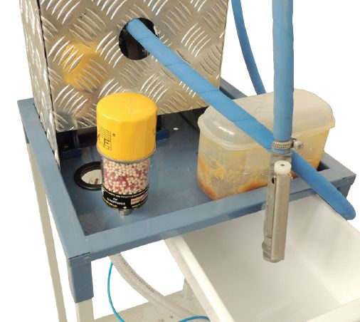 Stacja z pompą do nakładania kleju PUR 25 kg