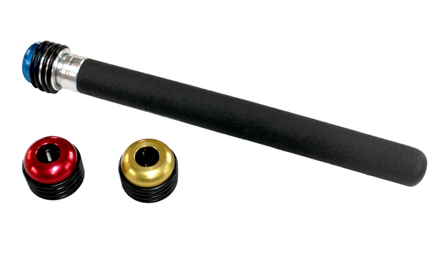 Uchwyt szybkiego montażu 254 mm z 3 typami tulei zaciskowych