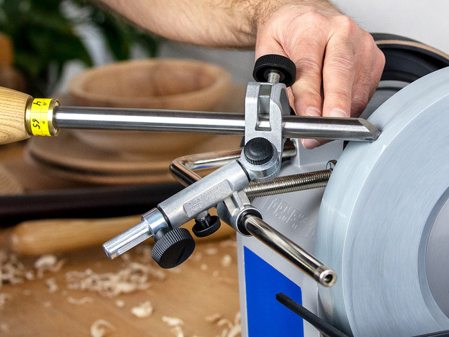 Przyrząd do dłut tokarskich palcowych, dłut i noży tokarskich wklęsłych SVD-186R Tormek