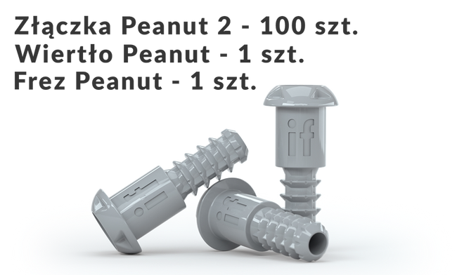 Peanut® 2 - zestaw startowy złączy
