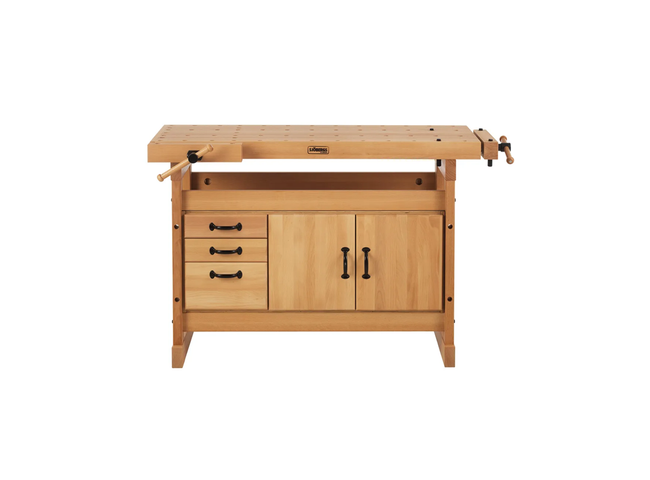 Stół stolarski NORDIC PRO 1400 Sjöbergs z szafką SM03