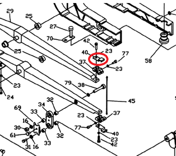 Górna podpora brzeszczotu do wyrzynarki SS16V