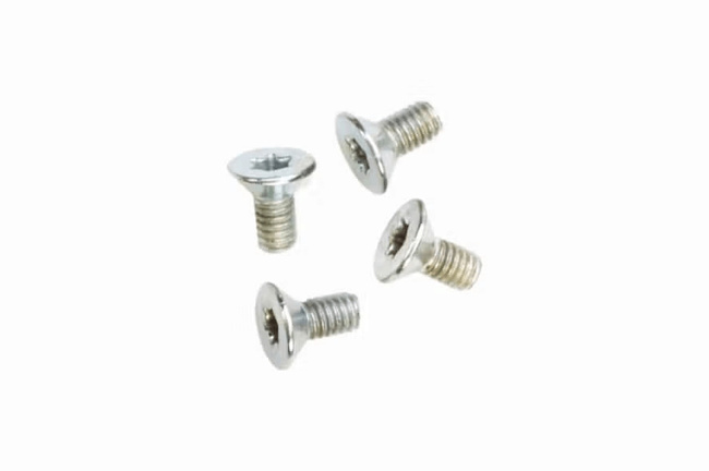 Wkręt z łbem stożkowym płaskim Torx M6×16 mm - 4 szt.