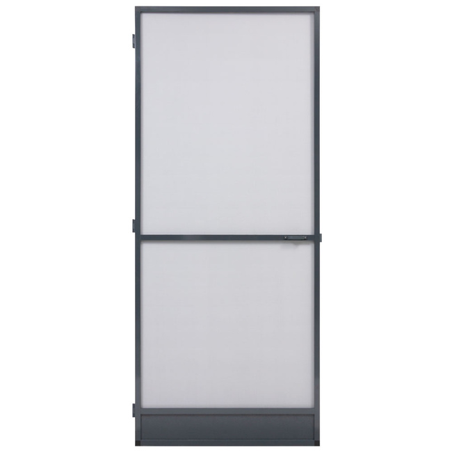 Moskitiera drzwiowa ramowa antracyt 100x235 cm COMFORT - zestaw