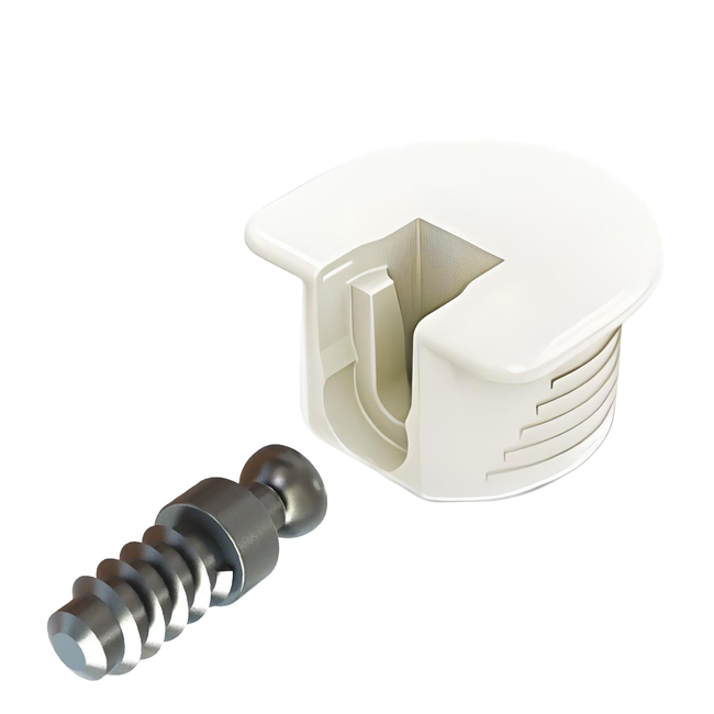 Złączka RAFFIX 20 do płyt od 18mm + trzpień Euro 6x11 mm