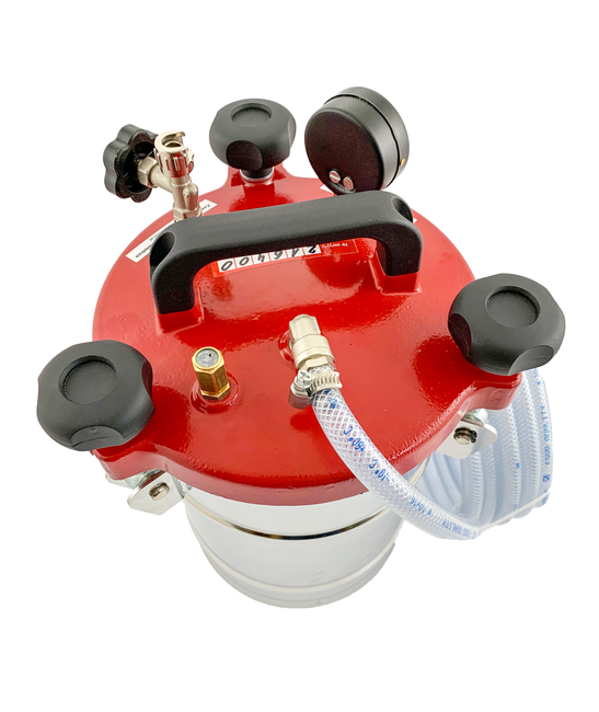 Nakładarka 5 kg z pistoletem standardowym o zwiększonym przepływie i z rękojeścią sterowanym ręcznie