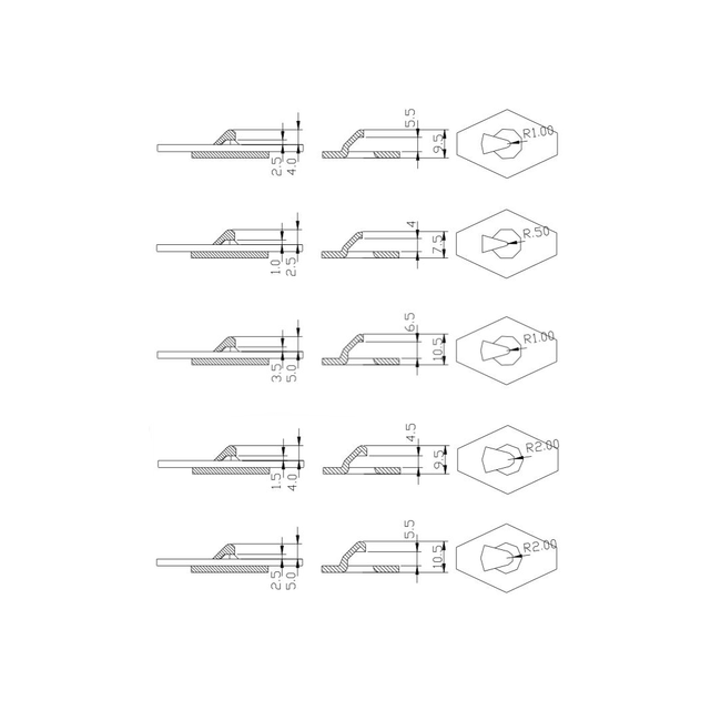 Frezarka do zaokrąglania naroży przewodowa 1050W FME-E4B AMB