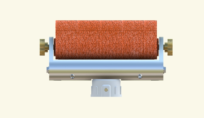 Dysza walcowa z wałkiem gąbczastym, szerokość 120 mm