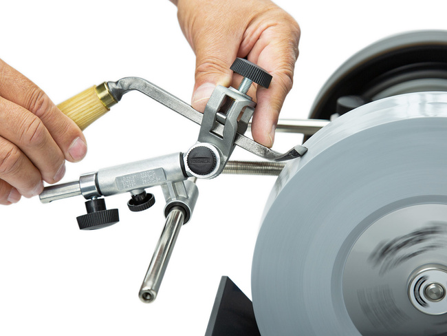 Przyrząd do dłut tokarskich palcowych, dłut i noży tokarskich wklęsłych SVD-186R Tormek