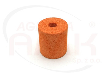 Wałek gąbczasty/pomarańczowy, szerokość 70 mm