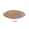 Lamelki bukowe, obce pióro Nr 20 Lamello