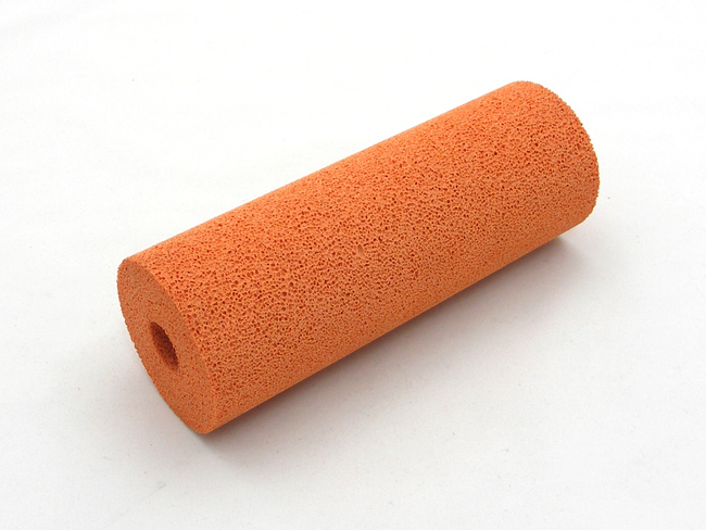 Wałek gąbczasty/pomarańczowy, szerokość 200 mm