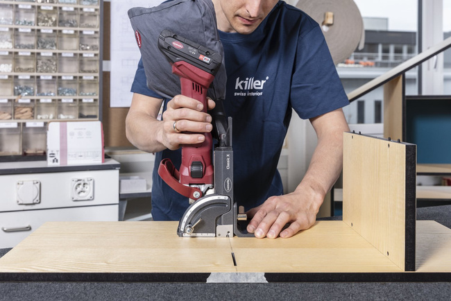 Bezprzewodowa Lamelownica Classic X Aku Lamello w systenerze