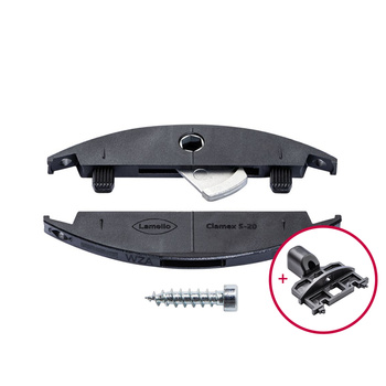 Clamex S-20 ze śrubą i przyrządem – 20 par