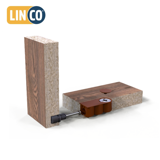 Złącze mimośrodowe LINCO do płyt od 18 mm - 50 kpl.