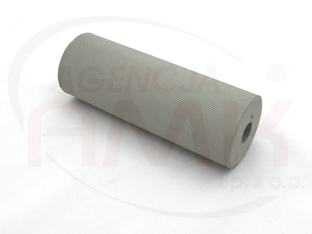 Wałek gumowy/szary, szerokość 220 mm