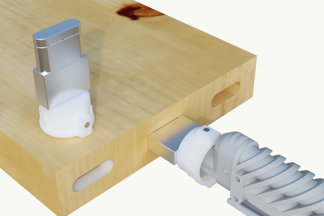 Dysza do gniazda pod czop 12 x 35 mm