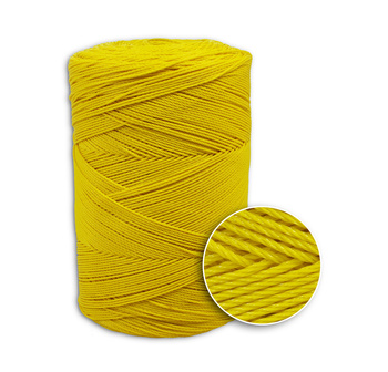 Linka polietylenowa kręcona ∅2.0mm żółta