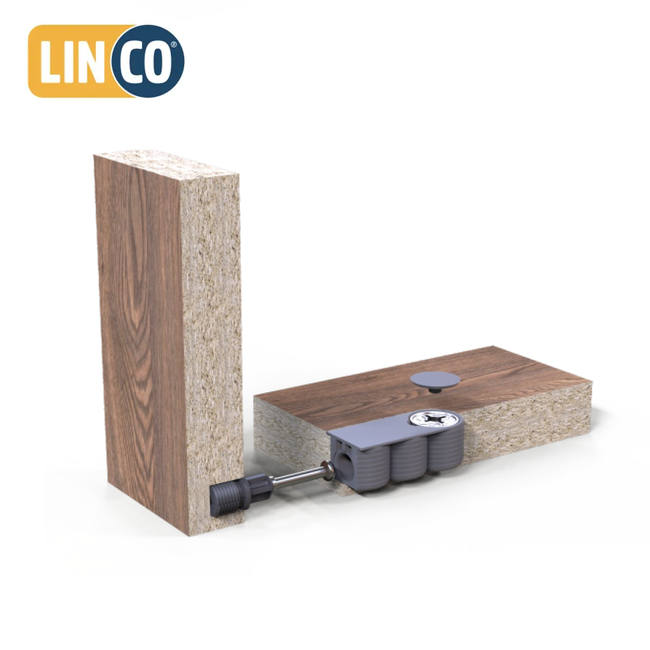 Złącze mimośrodowe LINCO 16 + trzpień ⌀8 x 34 mm