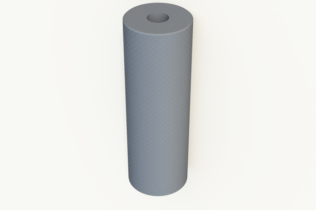 Wałek gumowy/szary, szerokość 180 mm