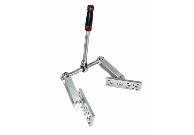 Zestaw dwóch ścisków ciesielskich w systenerze T-Loc