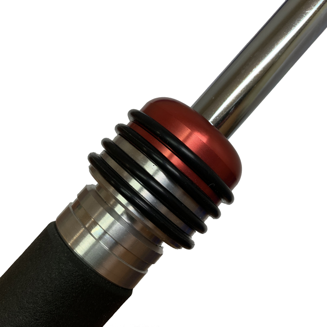 Uchwyt szybkiego montażu 254 mm z 3 typami tulei zaciskowych