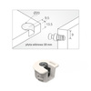 Złączka RAFFIX 20 Locked do płyt od 18mm + trzpień 6x11 mm