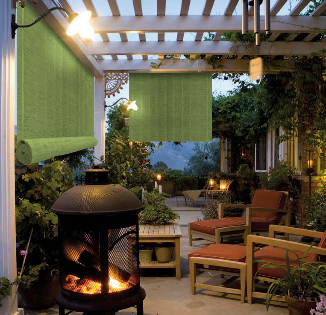 Roleta zaciemniająca polipropylenowa 150x250cm zielona