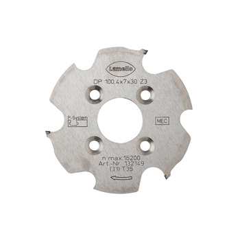 Frez diamentowy (DP) CNC do P-System, Zeta P2 100.4x7x30 mm Z3