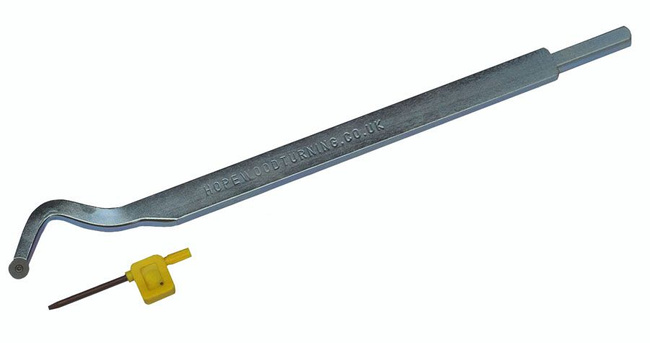 Narzędzie hakowe z końcówką skrawającą 12 mm HSS, długość 450 mm