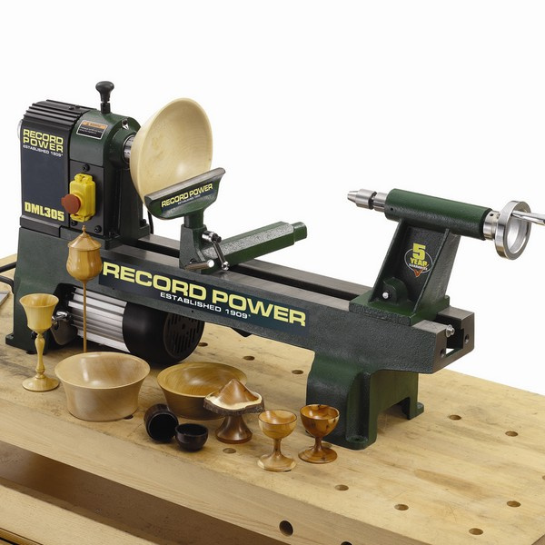 Mała tokarka stołowa do drewna DML305 520W Record Power