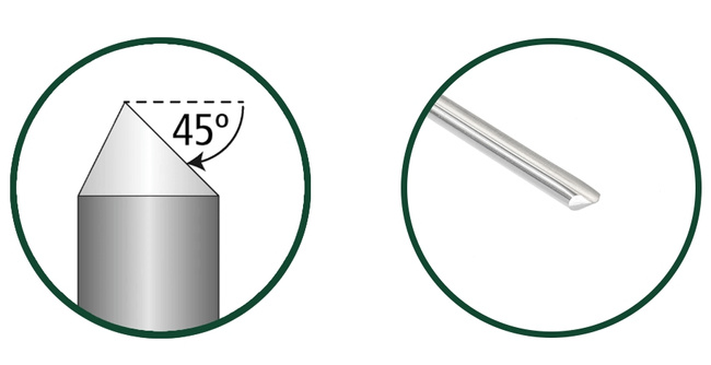 Dłuto tokarskie do toczenia na wrzecionie, wzdłużnego 6 mm (1/4"), trzonek 30.5 cm