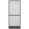 Moskitiera drzwiowa ramowa antracyt 100x235 cm COMFORT - zestaw