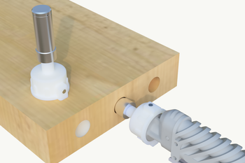 Dysza do gniazda pod kołek śr. 18 mm