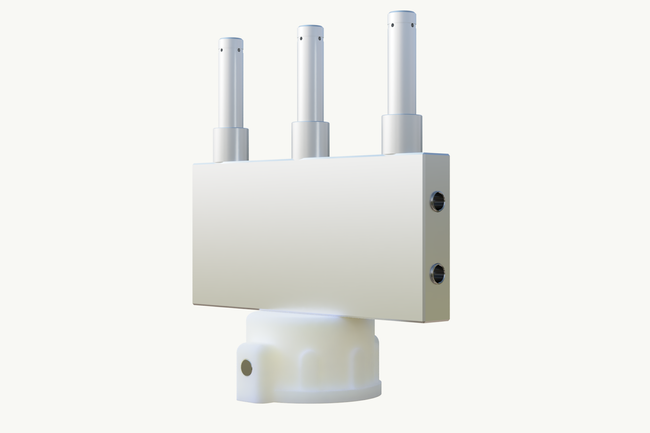 Dysza do gniazd pod kołki ? 8 mm - potrójna