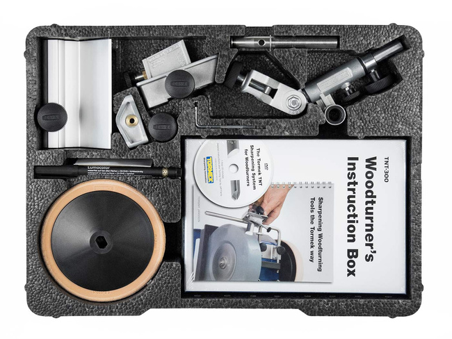 Zestaw przyrządów i akcesoriów do ostrzenia dla tokarza TNT-808 Tormek