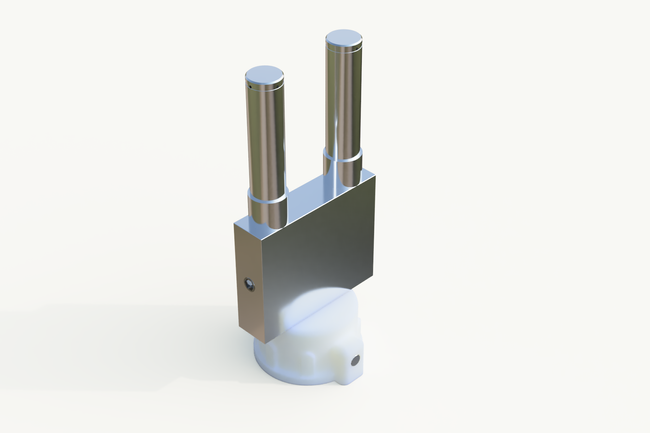 Dysza do gniazd pod kołki ? 12 mm - podwójna