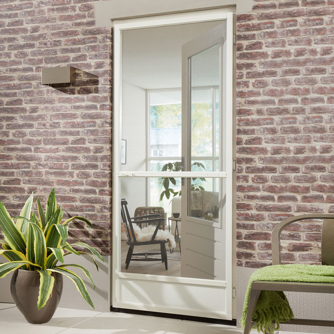 Moskitiera drzwiowa ramowa biała 100x235 cm COMFORT - zestaw